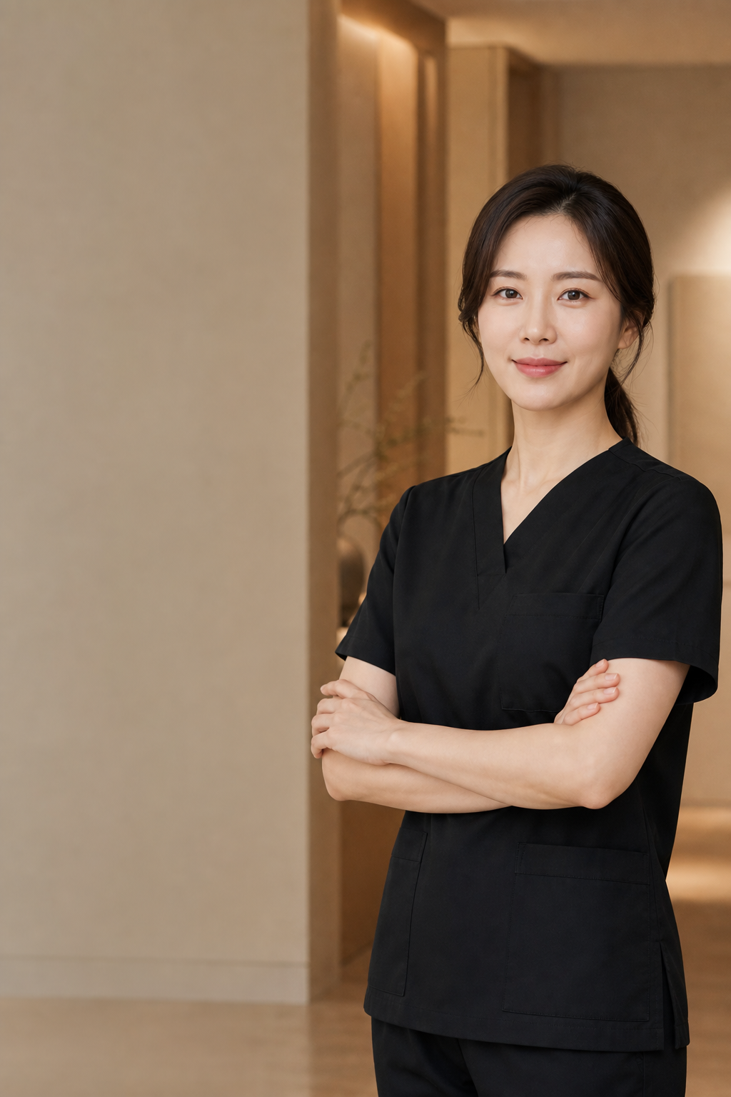 가상 여성 성형외과 의료진 프로필